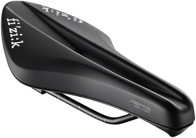 Load image into Gallery viewer, Fizik Transiro Aeris Short Distance R5 Saddle - Alloy 135mm Black
