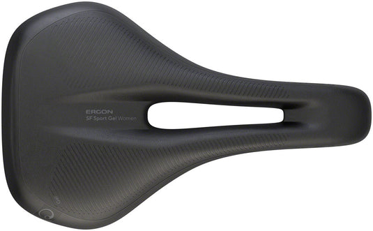 Ergon SF Sport Gel Saddle - Chromoly Black Women's Small/Medium