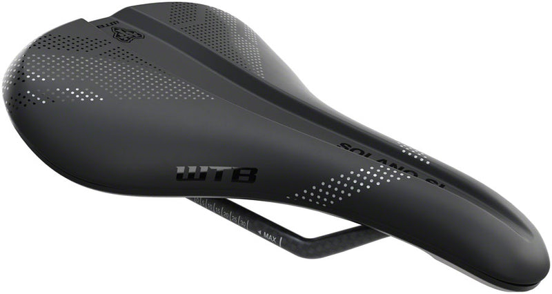 Load image into Gallery viewer, WTB Solano SL Saddle - Carbon Black Wide Fusion Form
