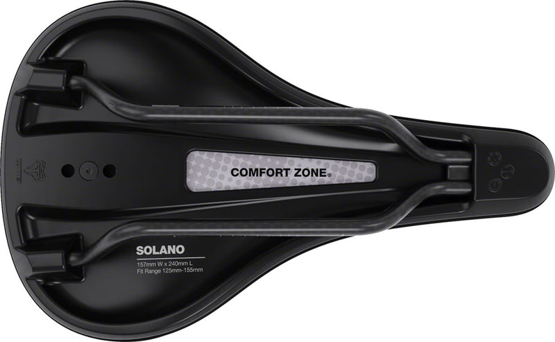 Load image into Gallery viewer, WTB Solano Saddle - Carbon Black Wide Fusion Form
