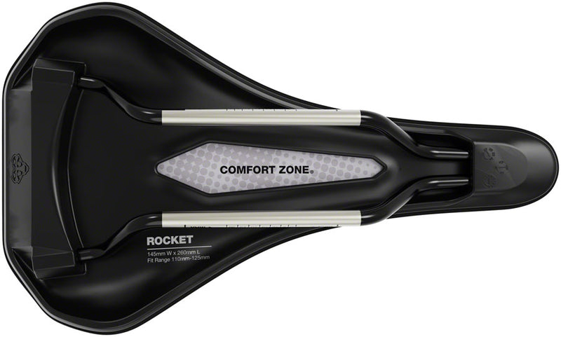Load image into Gallery viewer, WTB Rocket Saddle - Titanium Black Medium Fusion Form
