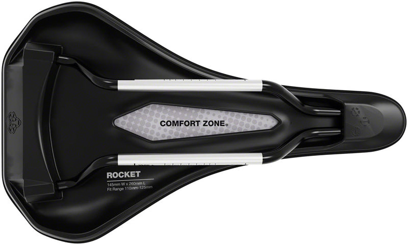 Load image into Gallery viewer, WTB Rocket Saddle - Stainless Black Medium Fusion Form

