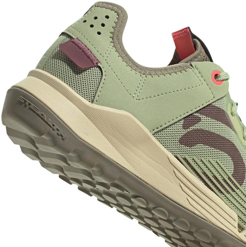 Load image into Gallery viewer, Five Ten Trailcross LT Flat Shoes - Women's Magic Lime/Quiet Crimson/Orbit Green 8
