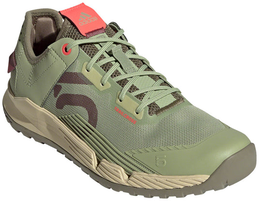 Five Ten Trailcross LT Flat Shoes - Women's Magic Lime/Quiet Crimson/Orbit Green 8