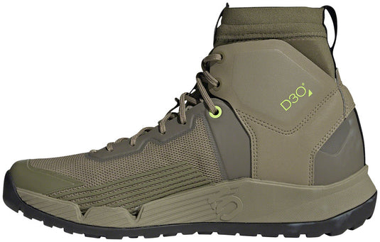 Five Ten Trailcross Mid Pro Flat Shoes - Men's Orbit Green/Core BLK/Pulse Lime 10