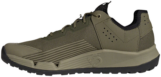 Five Ten Trailcross LT Flat Shoes - Men's Focus Olive/Pulse Lime/Orbit Green 12.5