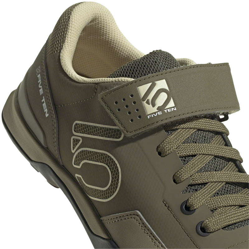 Load image into Gallery viewer, Five Ten Kestrel Lace Mountain Clipless Shoes - Men's Focus Olive/Sandy Beige/Orbit Green 6
