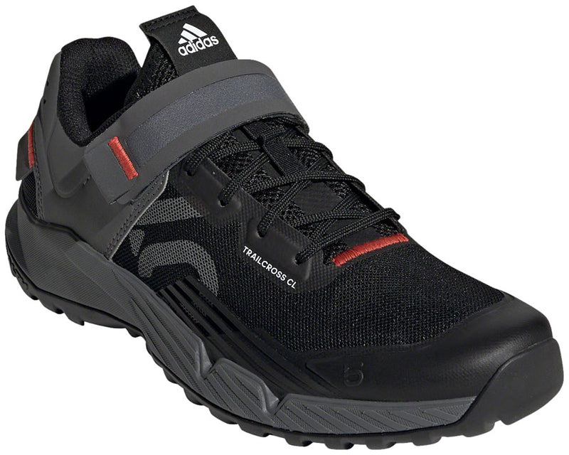 Load image into Gallery viewer, Five Ten Trailcross Mountain Clipless Shoes - Women's Core BLK/Gray Three/Red 6
