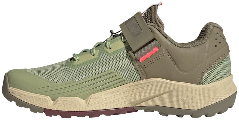 Load image into Gallery viewer, Five Ten Trailcross Mountain Clipless Shoes - Women's Quiet Crimson/Orbit Green/Turbo 9
