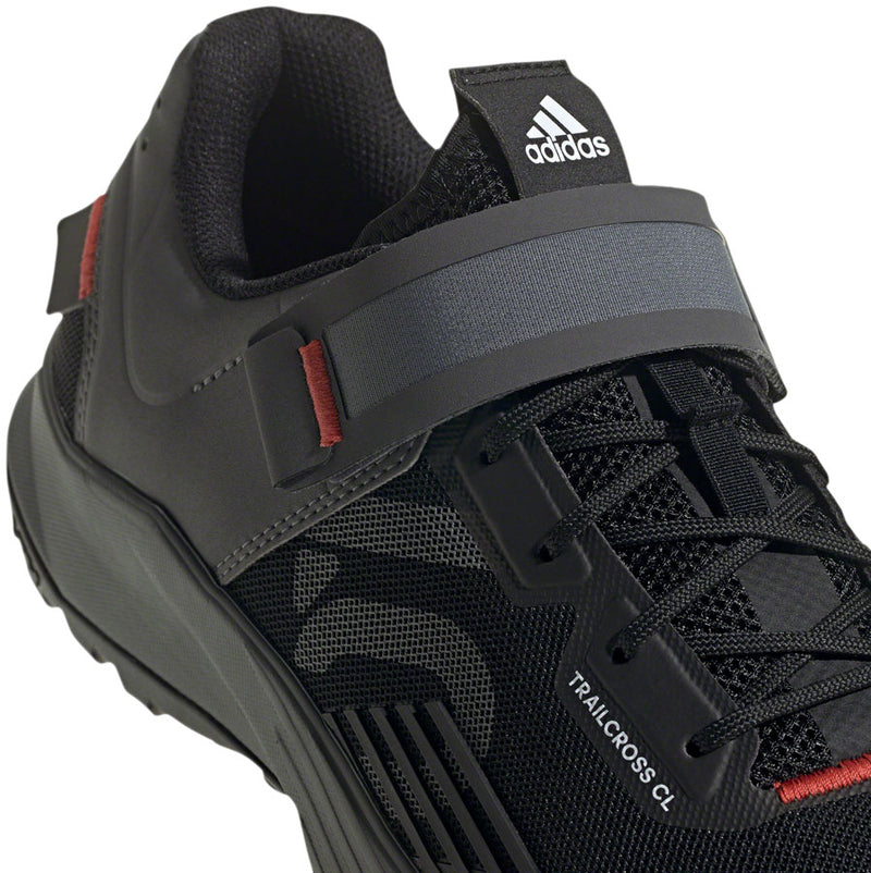 Load image into Gallery viewer, Five Ten Trailcross Mountain Clipless Shoes - Men's Core BLK/Gray Three/Red 7
