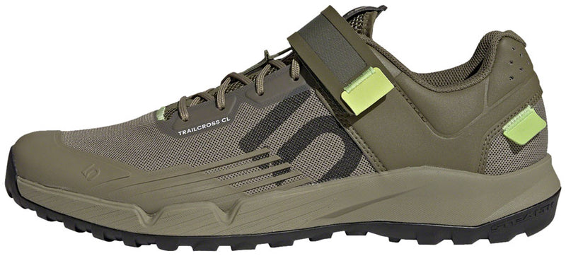 Load image into Gallery viewer, Five Ten Trailcross Mountain Clipless Shoes - Men's Orbit Green/Carbon/Pulse Lime 14
