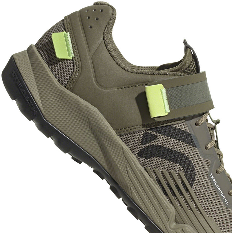 Load image into Gallery viewer, Five Ten Trailcross Mountain Clipless Shoes - Men's Orbit Green/Carbon/Pulse Lime 6
