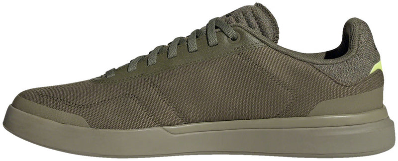 Load image into Gallery viewer, Five Ten Sleuth DLX Canvas Flat Shoes - Men's Focus Olive/Core BLK/Pulse Lime 11.5
