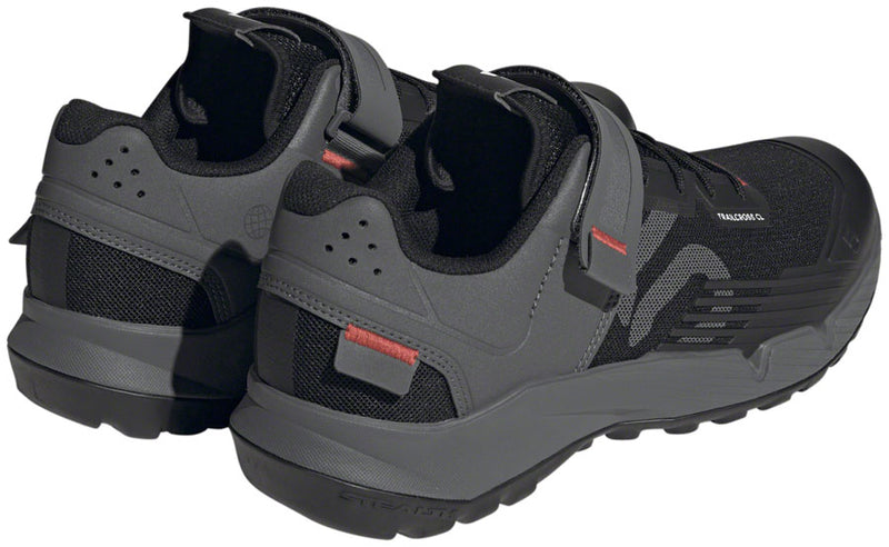 Load image into Gallery viewer, Five Ten Trailcross Mountain Clipless Shoes - Men's Core BLK/Gray Three/Red 9.5

