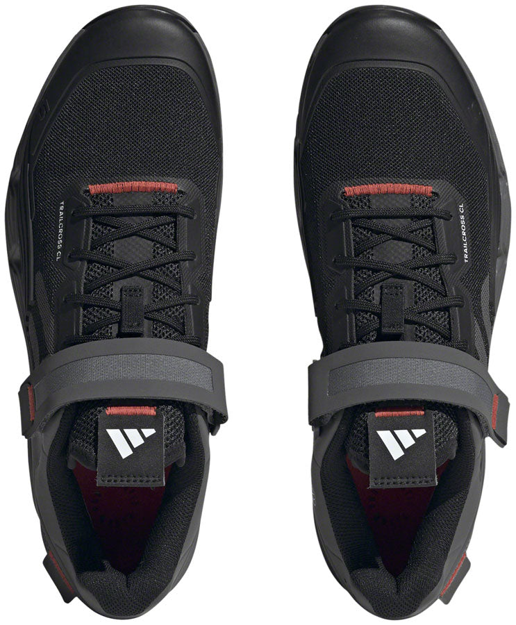 Load image into Gallery viewer, Five Ten Trailcross Mountain Clipless Shoes - Men's Core BLK/Gray Three/Red 9.5
