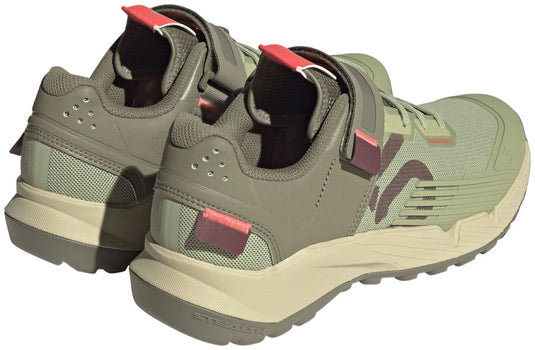 Five Ten Trailcross Mountain Clipless Shoes - Women's Magic Lime/Quiet Crimson/Orbit Green 5.5