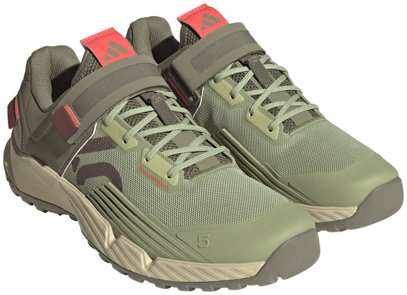 Load image into Gallery viewer, Five Ten Trailcross Mountain Clipless Shoes - Women's Magic Lime/Quiet Crimson/Orbit Green 10.5
