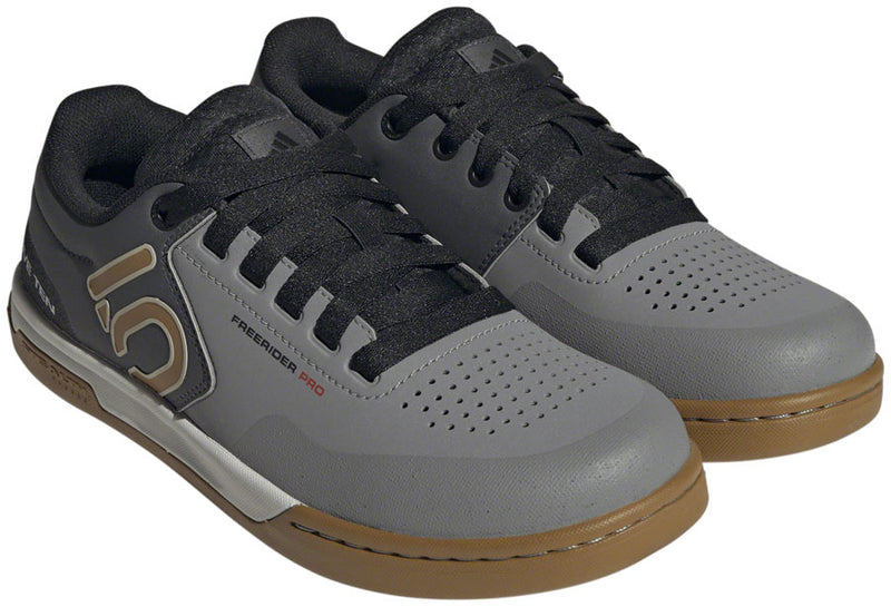 Load image into Gallery viewer, Five Ten Freerider Pro Flat Shoes - Men's Gray Three/Bronze/Core Black 13
