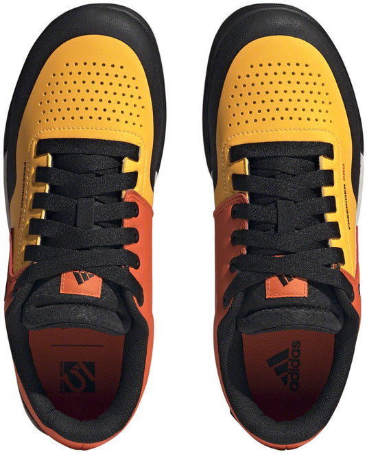 Five Ten Freerider Pro Flat Shoes - Men's Solar Gold/Ftwr White/Impact Orange 11