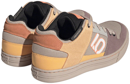 Five Ten Freerider Flat Shoes - Women's Wonder Taupe/Ftwr White/Acid Orange 9.5