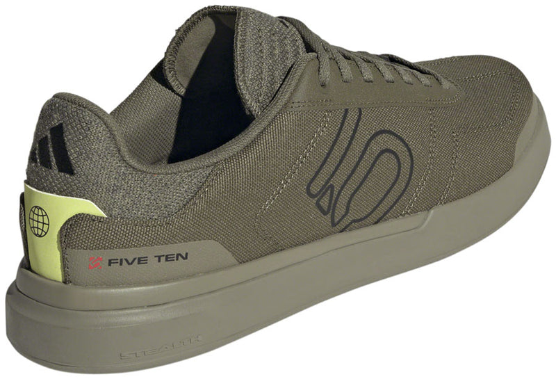 Load image into Gallery viewer, Five Ten Sleuth Deluxe Canvas Flat Shoes - Men's Focus Olive/Core BLK/Orbit Green 8.5
