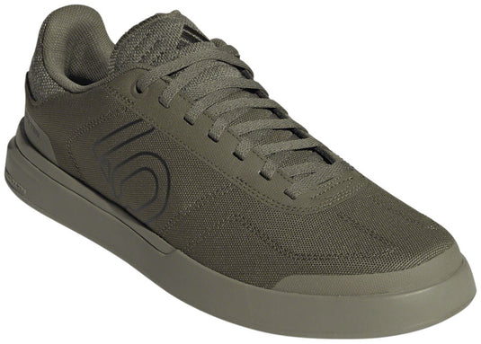 Five Ten Sleuth Deluxe Canvas Flat Shoes - Men's Focus Olive/Core BLK/Orbit Green 9.5