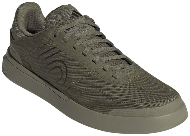 Load image into Gallery viewer, Five Ten Sleuth Deluxe Canvas Flat Shoes - Men's Focus Olive/Core BLK/Orbit Green 10
