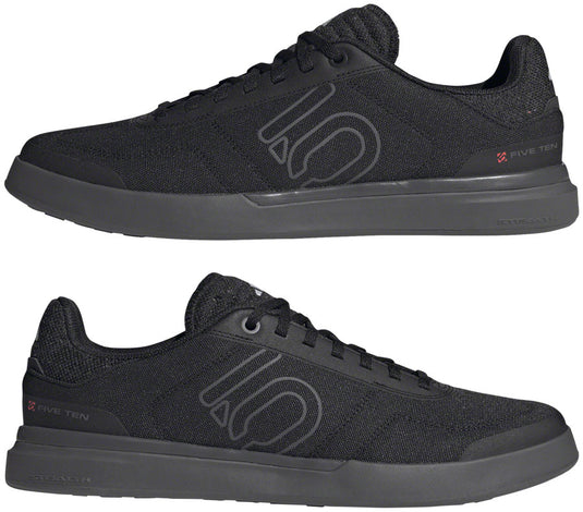 Five Ten Sleuth Deluxe Canvas Flat Shoes - Mens Core BLK/Gray Five/Ftwr White 9.5