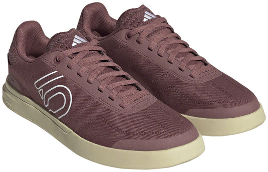 Five Ten Sleuth Deluxe Canvas Flat Shoes - Women's Quiet Crimson/Ftwr White/Core BLK 10.5