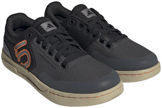 Five Ten Freerider Pro Canvas Flat Shoes - Women's Gray Six/Gray Four/Impact Orange 9