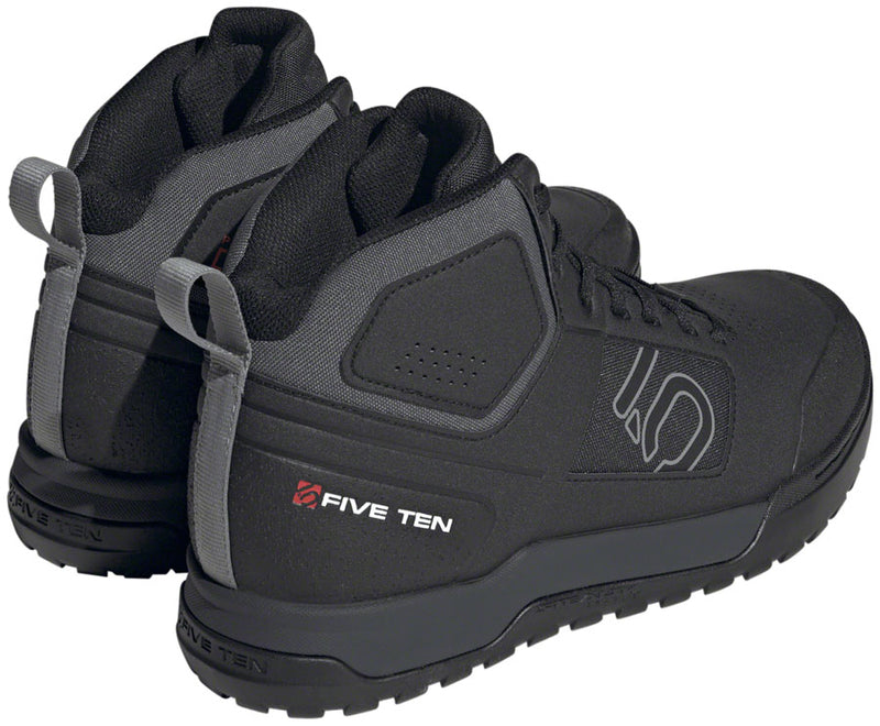 Load image into Gallery viewer, Five Ten Impact Pro Mid Flat Shoes - Men's Core Black/Gray Three/Gray Six 12
