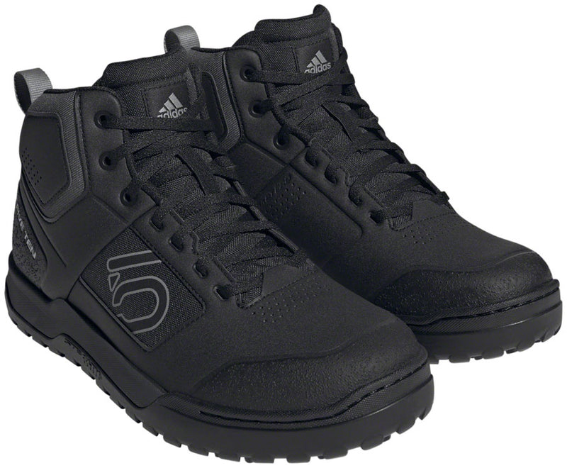 Load image into Gallery viewer, Five Ten Impact Pro Mid Flat Shoes - Men's Core BLK/Gray Three/Gray Six 11.5
