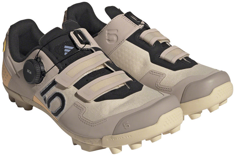 Load image into Gallery viewer, Five Ten Kestrel BOA Mountain Clipless Shoes - Women's Sand Strata/Silver Violet/Acid Orange 8
