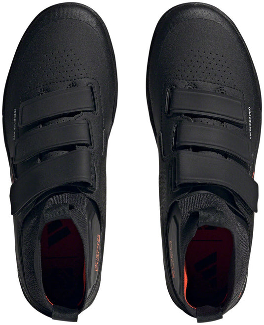 Five Ten Freerider Pro Mid VCS Flat Shoes - Men's Core BLK/Solar Red/Gray Three 10