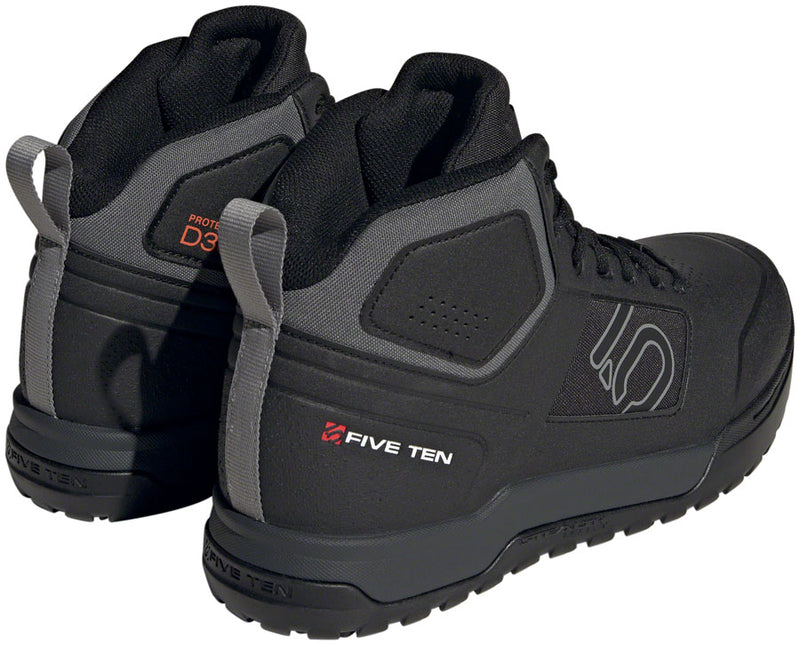 Load image into Gallery viewer, Five Ten Impact Pro Mid Flat Shoes - Men's Core Black/Gray Three/Gray Six 11
