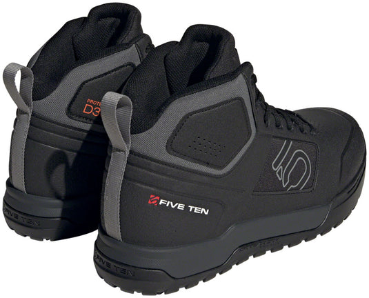 Five Ten Impact Pro Mid Flat Shoes - Men's Core Black/Gray Three/Gray Six 13