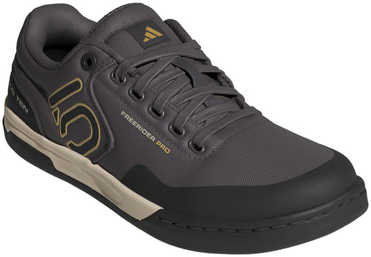 Five Ten Freerider Pro Canvas Flat Shoes - Men's Charcoal/Carbon/Oat 11
