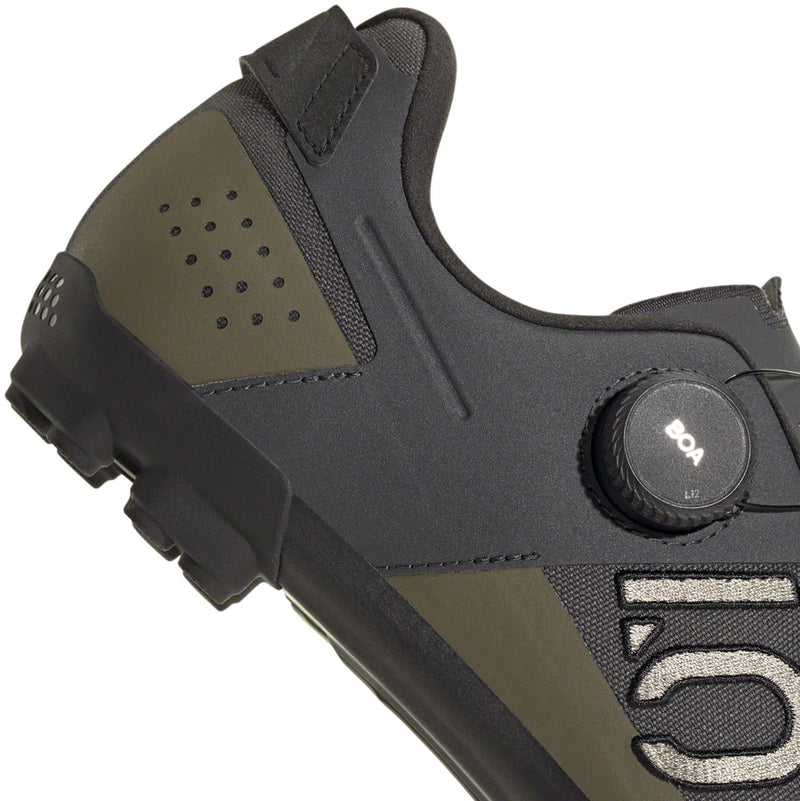 Load image into Gallery viewer, Five Ten Kestrel BOA Mountain Clipless Shoes - Men's Gray Six/Silver Pebble/Olive Strata 8.5
