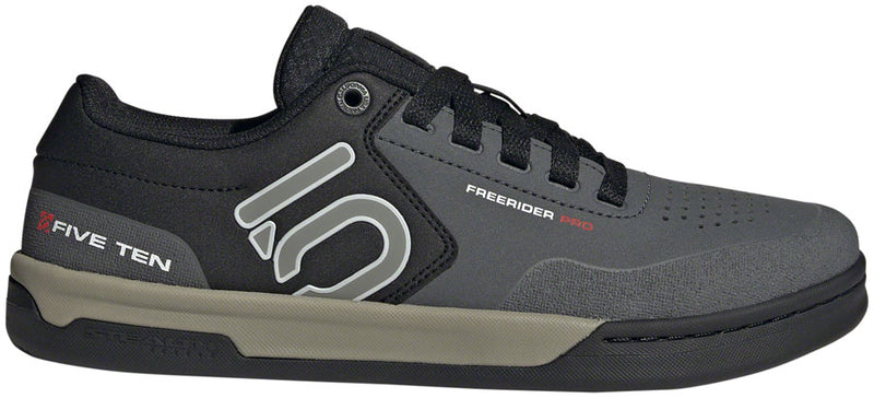 Load image into Gallery viewer, Five Ten Freerider Pro Flat Shoes - Men's Gray Six/Silver Pebble/Core BLK 10.5
