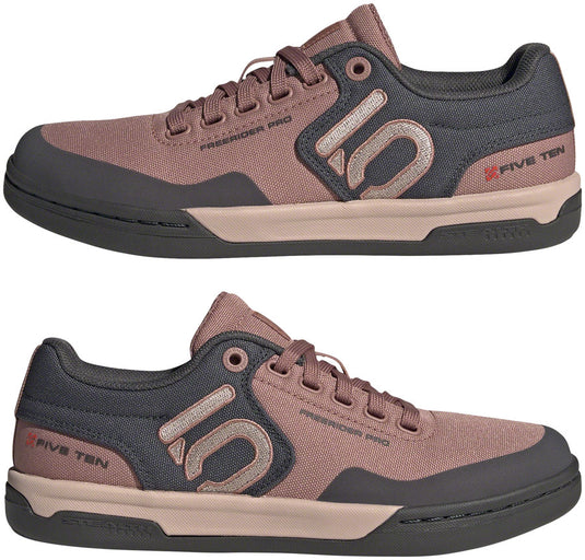 Five Ten Freerider Pro Canvas Flat Shoes - Women's Warm Clay/Wonder Taupe/Gray Six 8