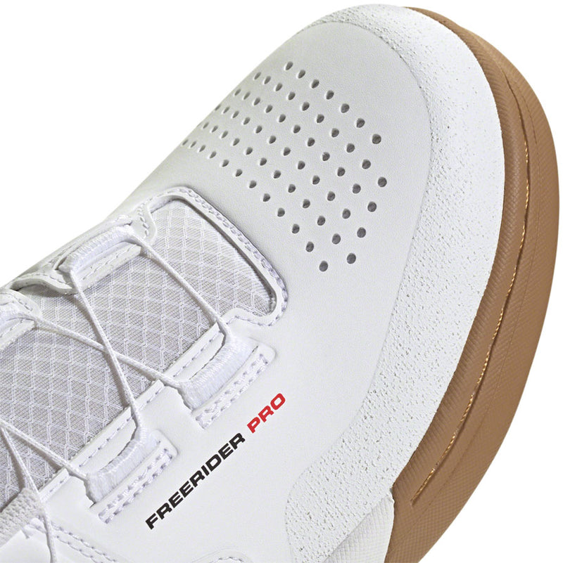 Load image into Gallery viewer, Five Ten Freerider Pro BOA Flat Shoes - Men's FTWR White/Core Black/Red 15
