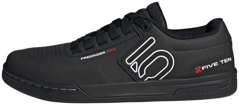 Load image into Gallery viewer, Five Ten Freerider Pro Flat Shoes - Men's Core Black/FTWR White/FTWR White 6
