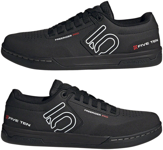 Five Ten Freerider Pro Flat Shoes - Men's Core Black/FTWR White/FTWR White 6