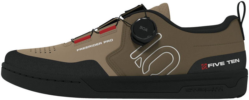 Load image into Gallery viewer, Five Ten Freerider Pro Boa Flat Shoes - Men's Cardboard/Off White/Core BLK 10.5
