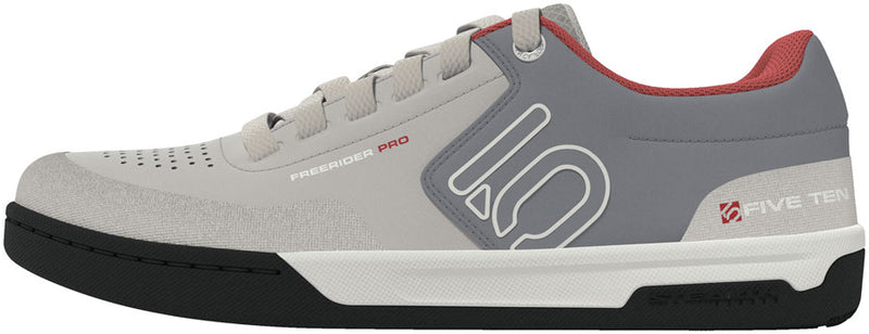 Load image into Gallery viewer, Five Ten Freerider Pro Flat Shoes - Men's Alumina/Off White/Gray 3 11
