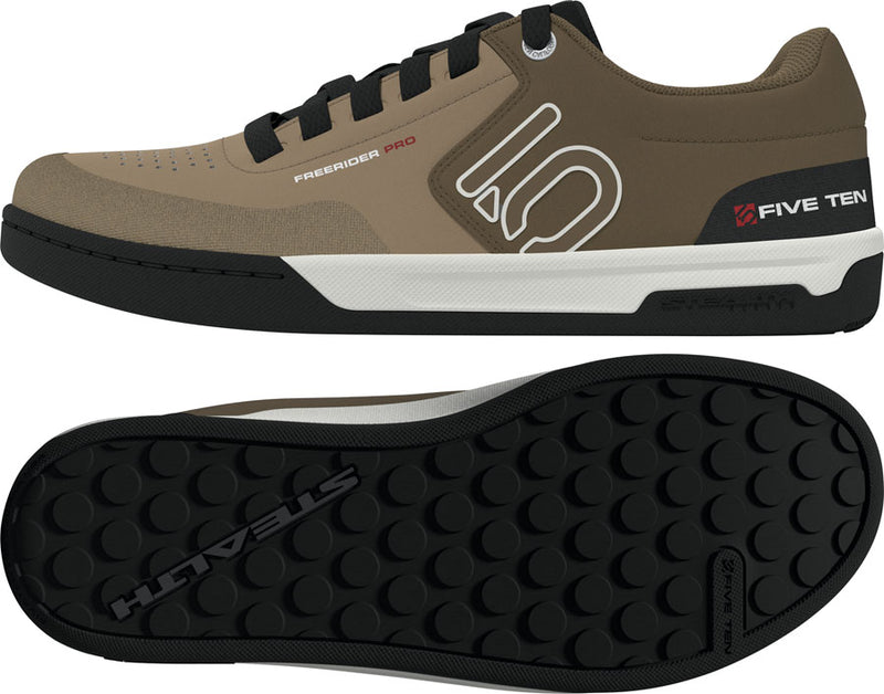 Load image into Gallery viewer, Five Ten Freerider Pro Flat Shoes - Men's Cardboard/Off White/Core Black 6.5
