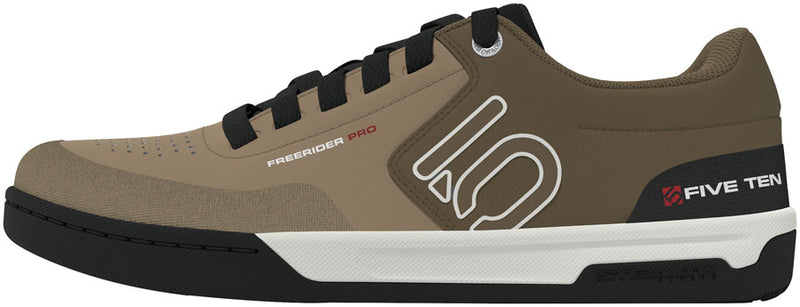 Load image into Gallery viewer, Five Ten Freerider Pro Flat Shoes - Men's Cardboard/Off White/Core Black 14
