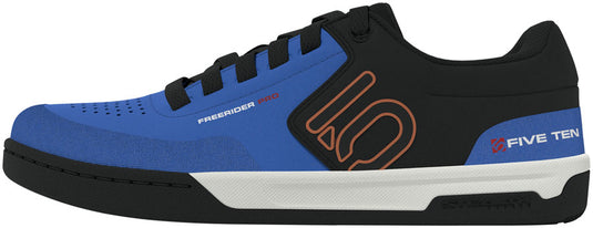 Five Ten Freerider Pro Flat Shoes - Men's Core Black/Pure Orange/Ray Blue 13