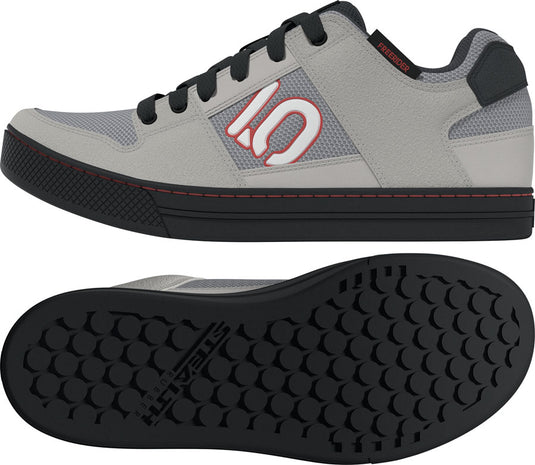 Five Ten Freerider Flat Shoes - Men's Gray 3/Footwear White/Wonder Alumina 11.5