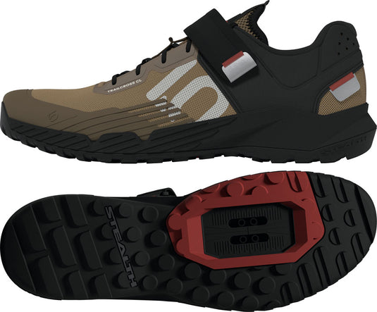Five Ten Trailcross Mountain Clipless Shoes - Mens Cardboard/Off White/Core BLK 8